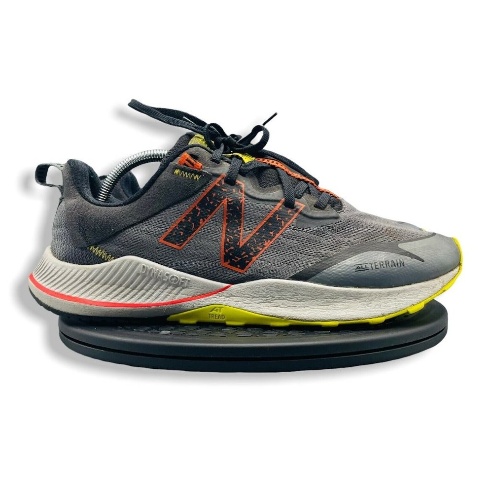 New Balance Trail Cushioned Running Shoes Grey Lace Up Sneaker Men 11 MTNTRGY4